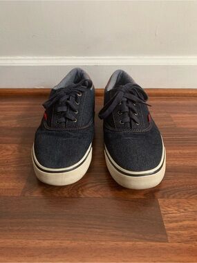 Levi's Ethan Denim II Men’s Size 11 Low-Top Sneakers Navy Casual Everyday Shoes